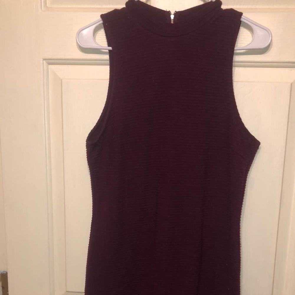 Maroon Dress
